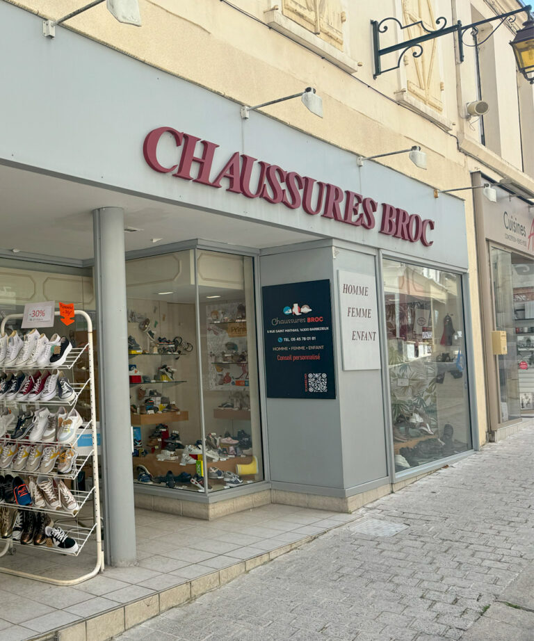 La boutique Chaussures Broc à Barbezieux